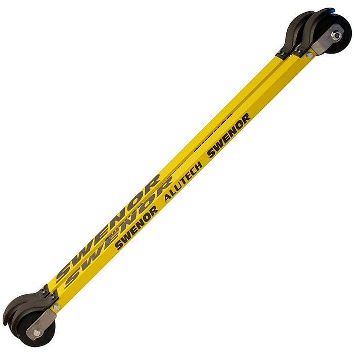 Лыжероллеры SWENOR Классические Alutech 720 мм (№ 3/медленные) (желтый/черный)