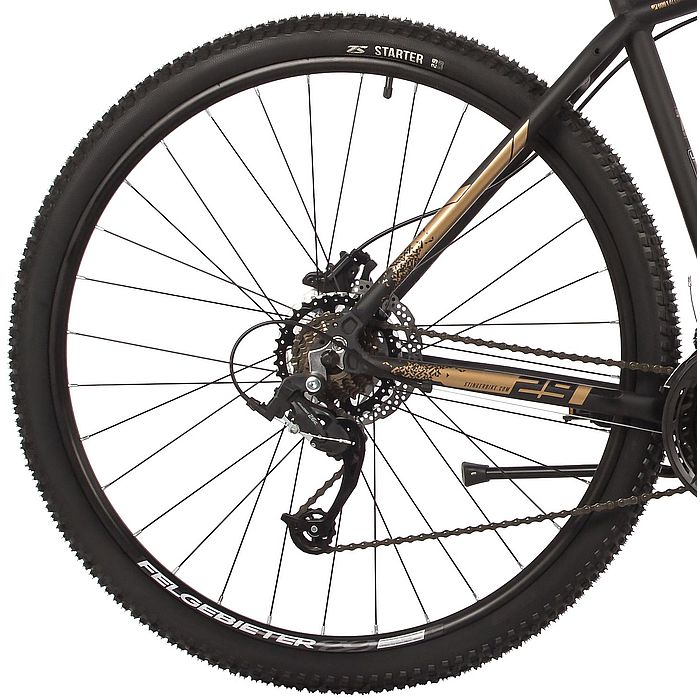 Велосипед STINGER Element Pro SE 29&quot;, Al, H-Disk Brake, 21-Speed (золотой) (2022)