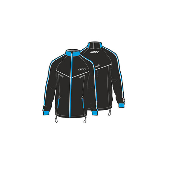 Куртка разминочная KV+ Falun (черный)