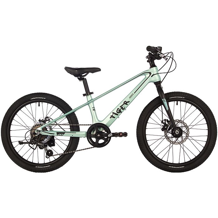 Велосипед NOVATRACK Tyger 20" (зеленый)
