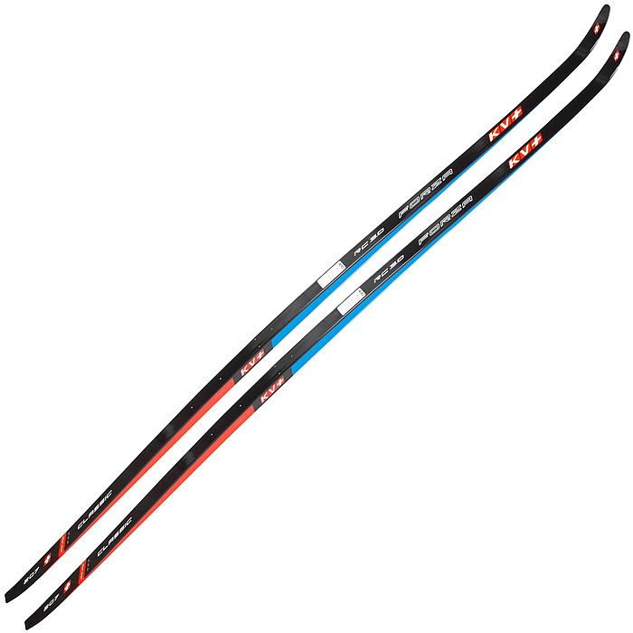 Лыжи беговые KV+ Forza Classic RC 3.0 Plus (Hard) (черный/синий/красный)