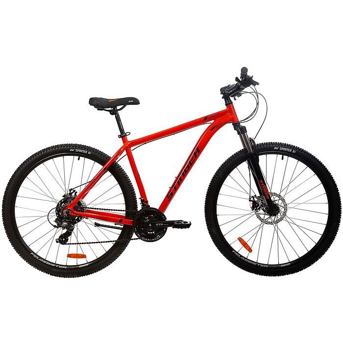 Велосипед STINGER Element Evo 29", Al, M-Disk Brake, 21-Speed (оранжевый) (2021)