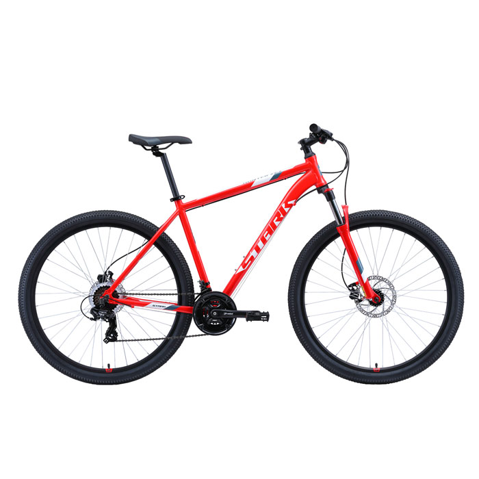 Велосипед STARK Hunter 29.2 HD (красный/белый) (2020)