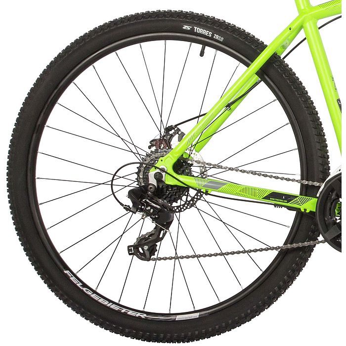 Велосипед STINGER Graphite STD 29&quot;, Al, M-Disk Brake, 24-Speed (зеленый) (2022)