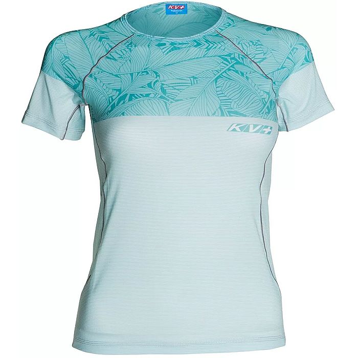Футболка для бега женская KV+ Sprint T-Shirt (бирюзовый)