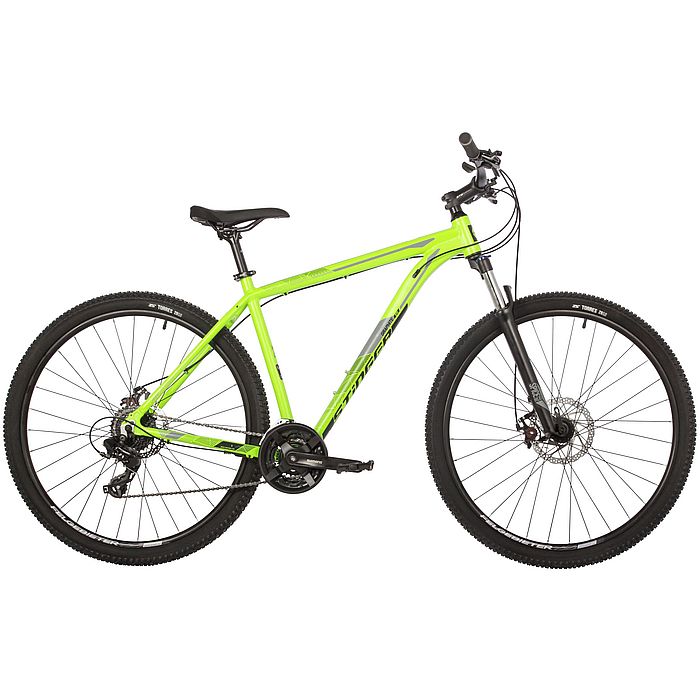 Велосипед STINGER Graphite STD 29", Al, M-Disk Brake, 24-Speed (зеленый) (2022)