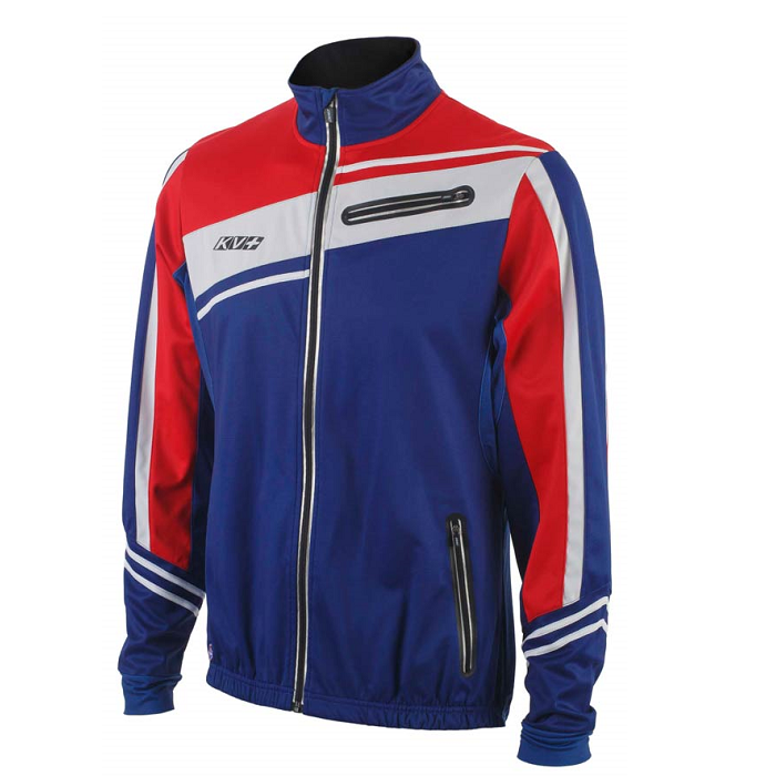 Куртка разминочная KV+ Race (синий/красный)