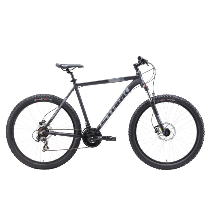 Велосипед STARK Hunter 27.2+ HD (черный/серый) (2019)