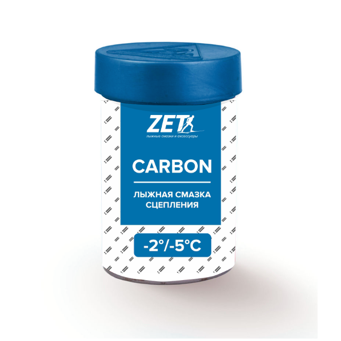 Мазь держания ZET Carbon Blue (-2°С -5°С) 30 г.