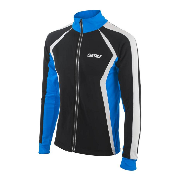 Куртка разминочная KV+ Formula (черный/синий)