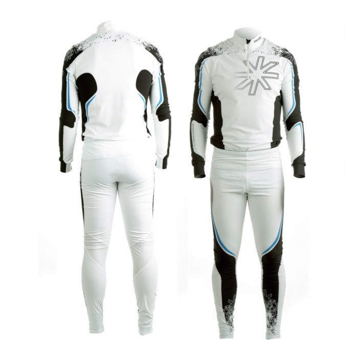 Брюки гоночные женские SKIGO Racing suit (белый)