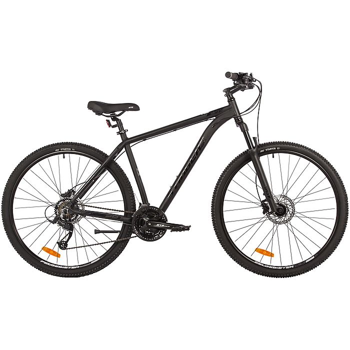 Велосипед STINGER Element Pro SE 29&quot;, Al, H-Disk Brake, 21-Speed (черный) (2022)