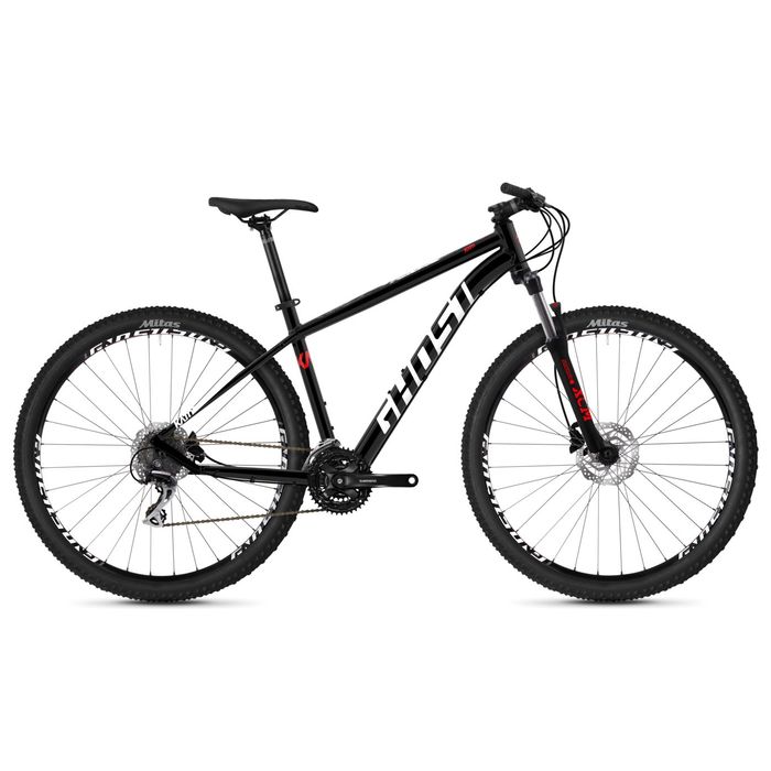 Велосипед GHOST Kato 3.9 AL (черный/белый/красный) (2020)