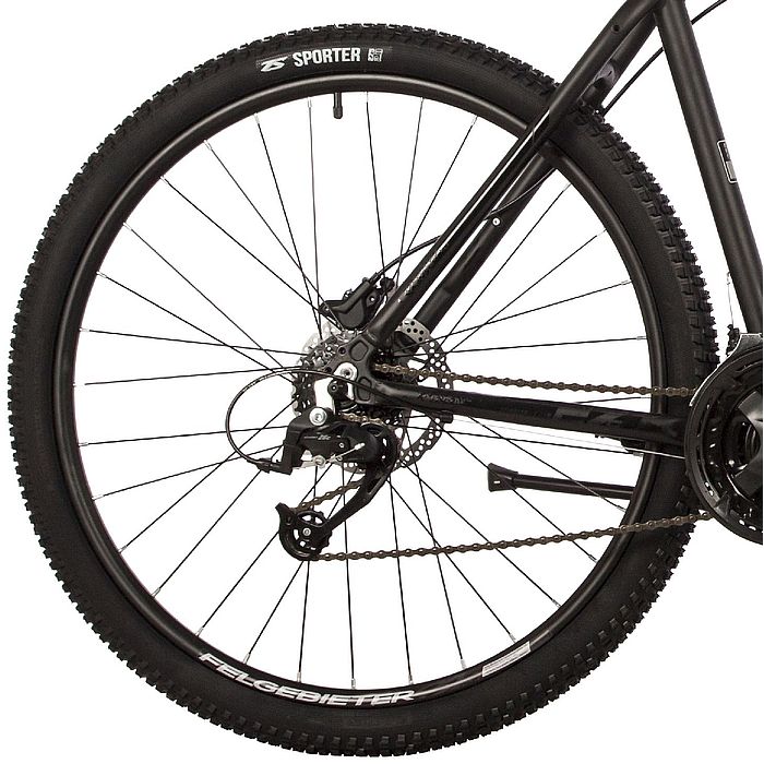 Велосипед STINGER Element Pro 27.5&quot;, Al, H-Disk Brake, 21-Speed (черный)