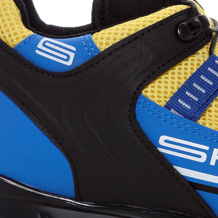 Лыжероллерные ботинки SPINE NNN Skiroll Classic (11/19) (синий/желтый)