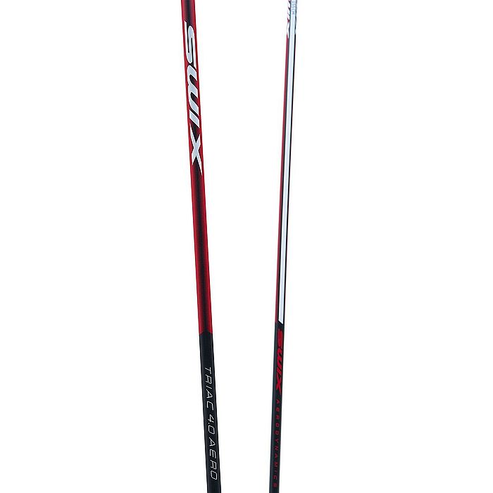 Лыжные палки SWIX (RCT40-00) Triac 4.0 Aero (Карбон 100%) (черный/коричневый)