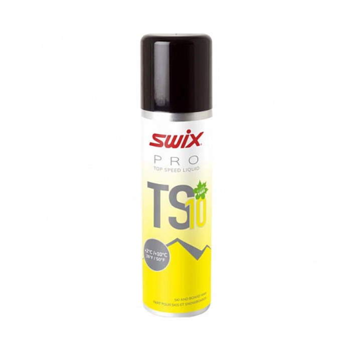 Парафин углеводородный, жидкий SWIX TS10 Yellow (+2°С +10°С) 50 ml.