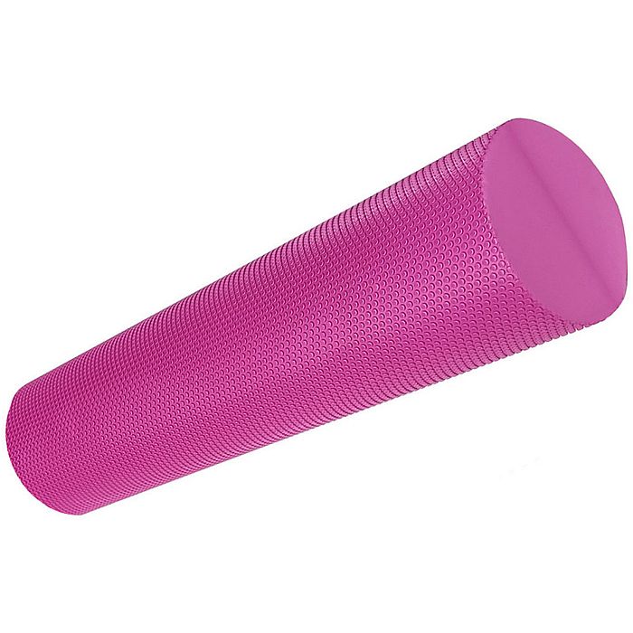 Ролик для йоги SPORTEX Профи 45х15 см, полумягкий (ЭВА) (розовый)
