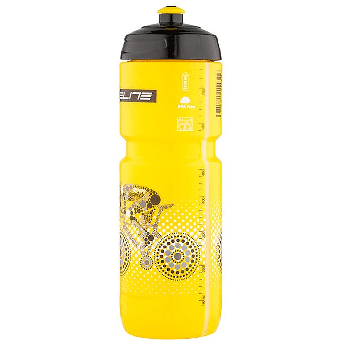 Фляга для питья ISOSTAR с клапаном (желтый) 800 мл.