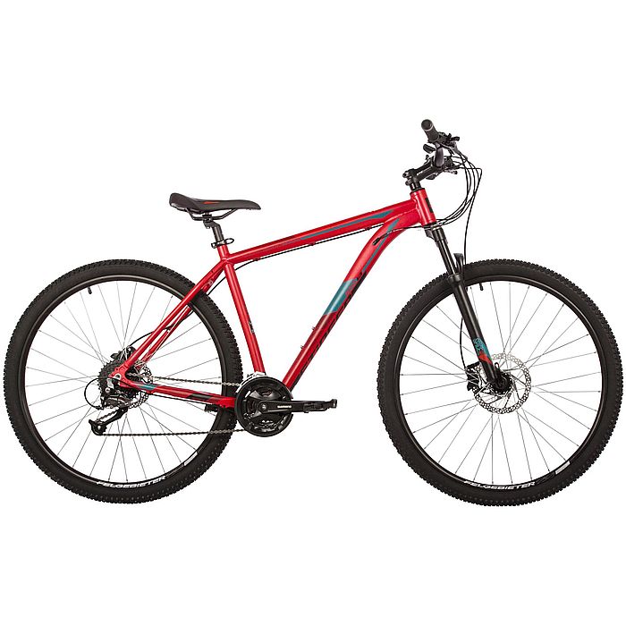 Велосипед STINGER Graphite Pro 29", Al, H-Disk Brake, 27-Speed (красный) (2021)