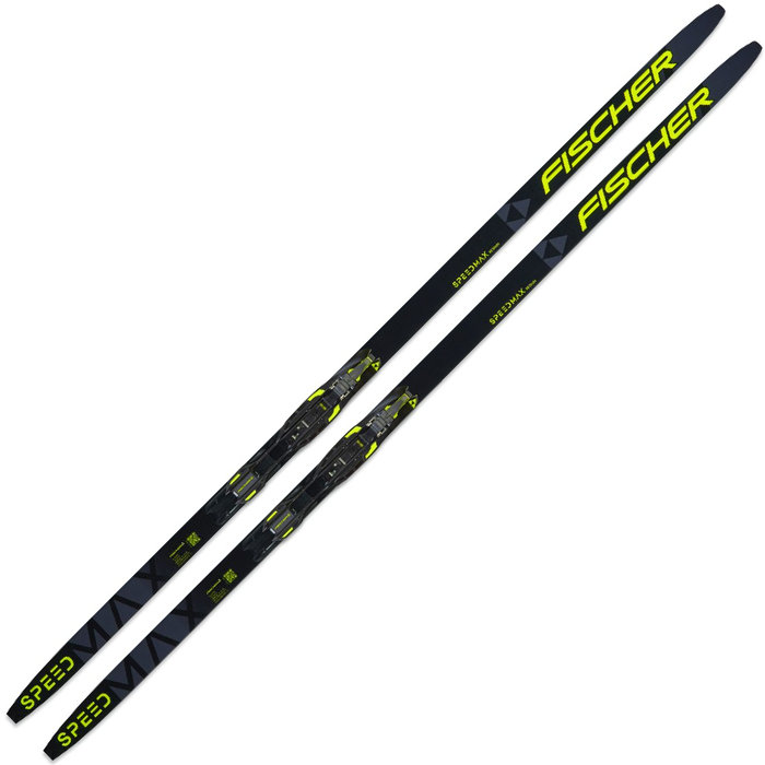 Лыжи беговые FISCHER SPEEDMAX 80 Skate Jr (черный)