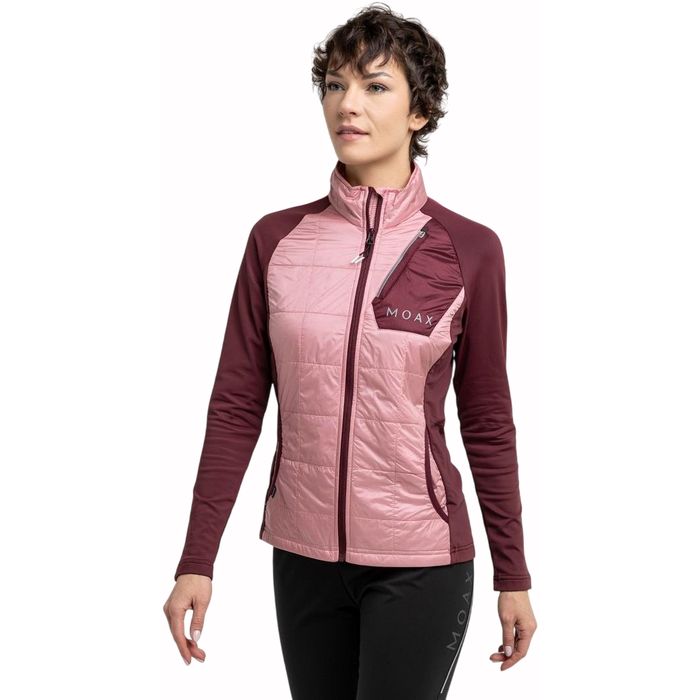Куртка разминочная женская MOAX Tauri Stretch Fit (розовый)