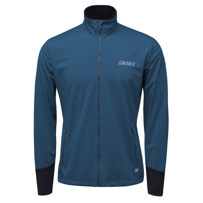 Куртка разминочная KV+ Lapland Warm (черный/зеленый)