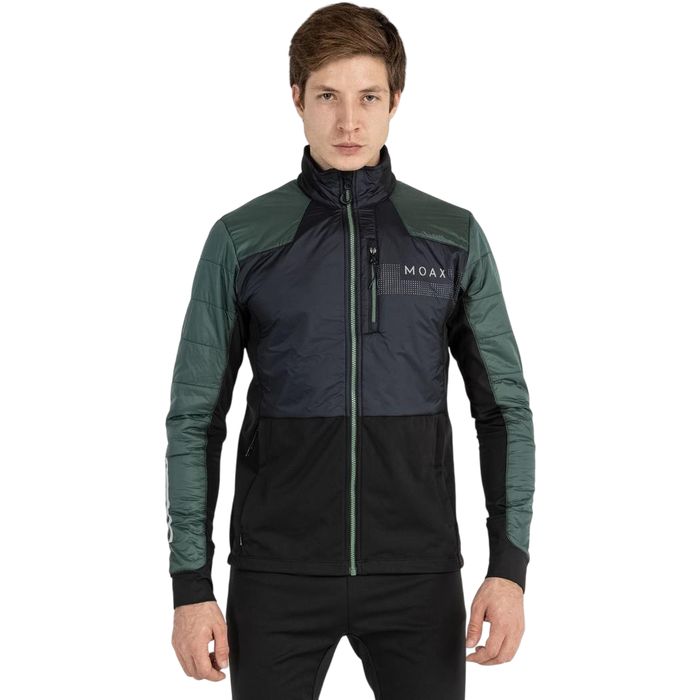 Куртка разминочная MOAX Tauri PRO Hybrid (темно-зеленый)