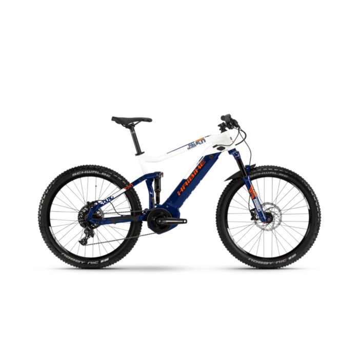 Электровелосипед HAIBIKE Sduro FullSeven 5.0 500 Wh. (сине/белый) (2019)