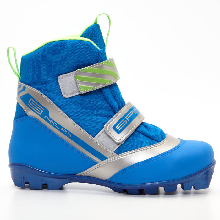 Лыжные ботинки SPINE SNS Relax (116) (синий/зеленый)