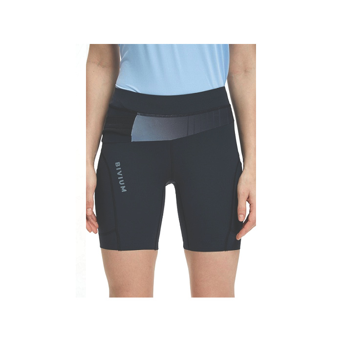 Шорты для бега женские BIVIUM Спринт 2.0 (черный)