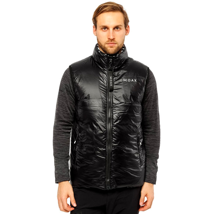 Жилет утепленный MOAX Club Duo (черный/серый)