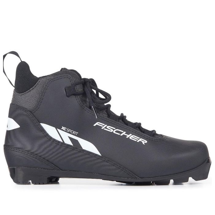 Лыжные ботинки FISCHER NNN XC Sport (S86222) (черный/белый)