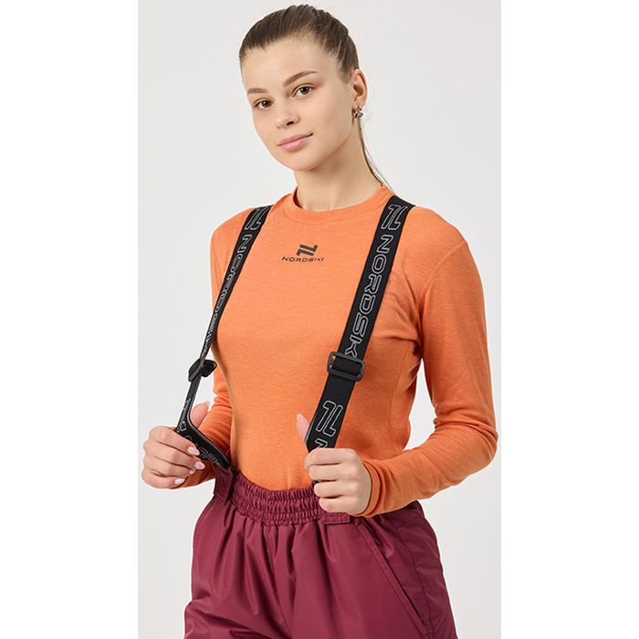 Брюки утепленные женские NORDSKI Active (красный)