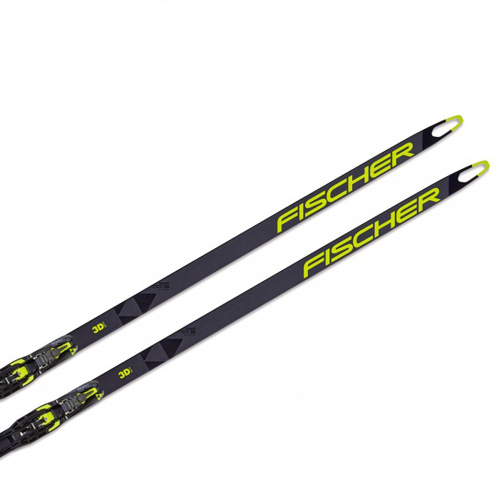 Лыжи беговые FISCHER Speedmax 3D Skate Plus IFP (черный/желтый)