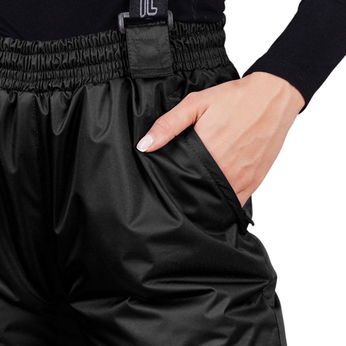 Брюки утепленные женские NORDSKI Active (черный/белый)