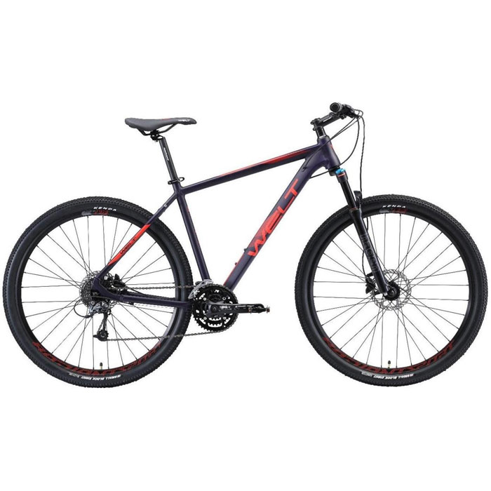 Велосипед WELT Rockfall 5.0 29 (фиолетовый/красный) (2020)