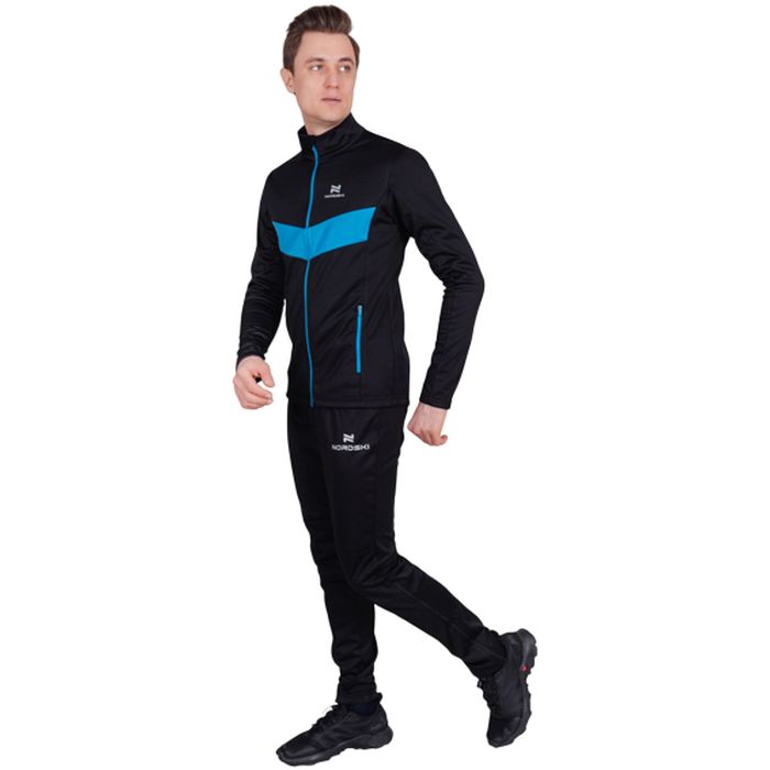 Костюм разминочный NORDSKI Base (синий/черный)