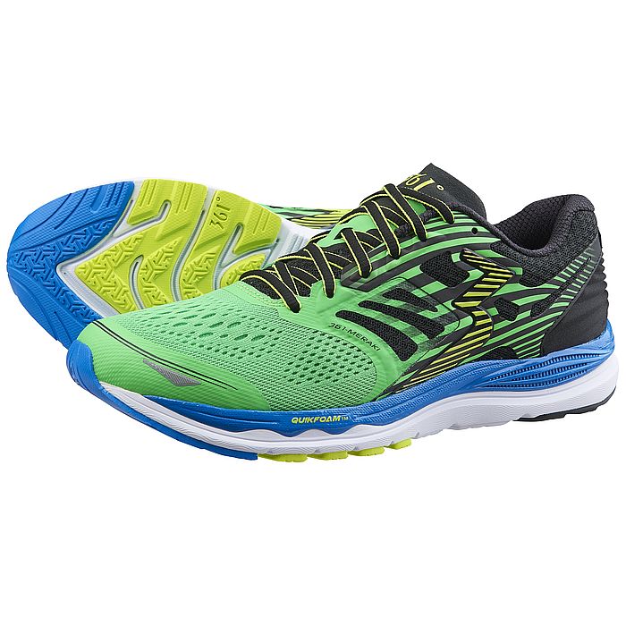 Кроссовки беговые 361° Meraki (зеленый/черный)