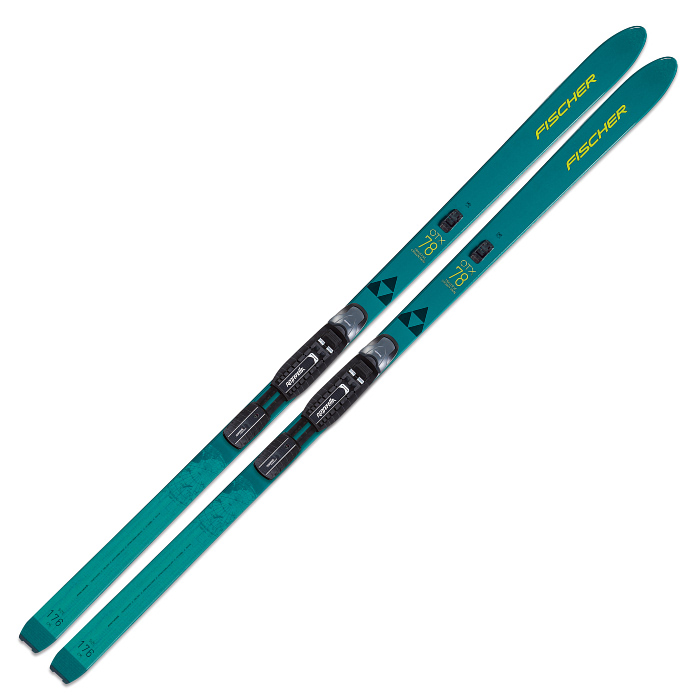 Лыжи беговые FISCHER Traverse 78 Crown/Skin (бирюзовый)