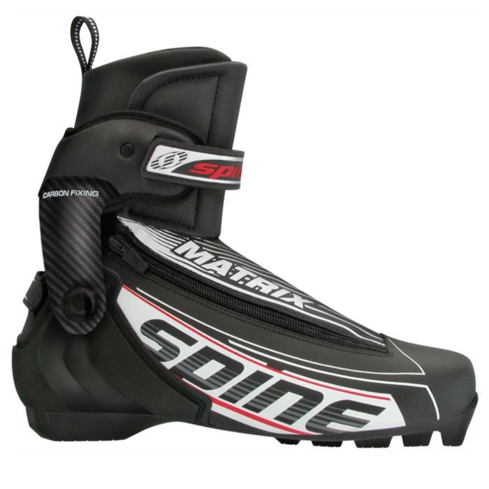 Лыжные ботинки SPINE SNS Pilot Matrix Carbon Pro (194K) (черный)