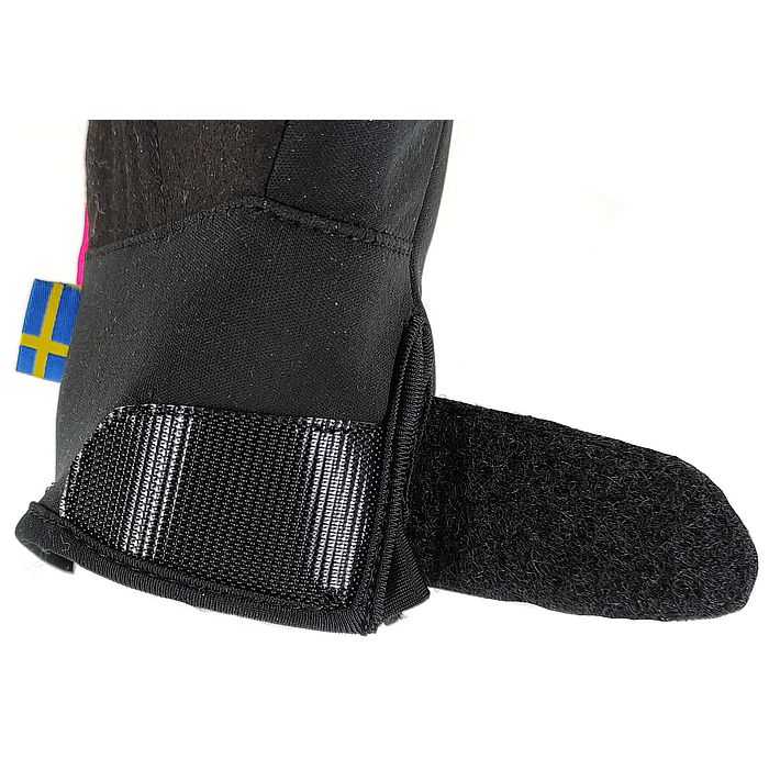 Перчатки лыжные COXA Thermo (черный/розовый)