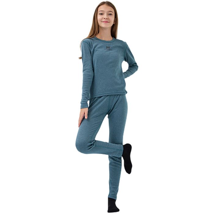 Комплект термобелья Jr. NORDSKI Soft (зеленый)