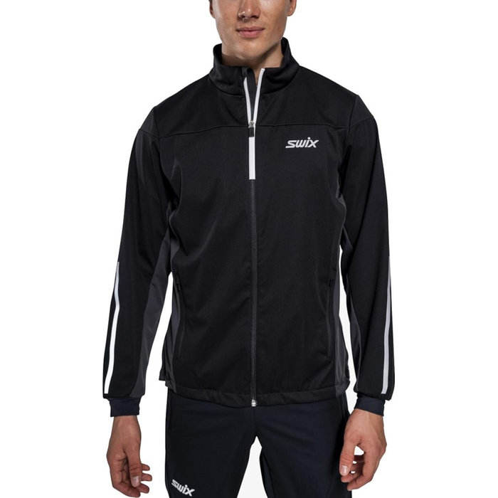 Куртка разминочная SWIX Cross (черный)