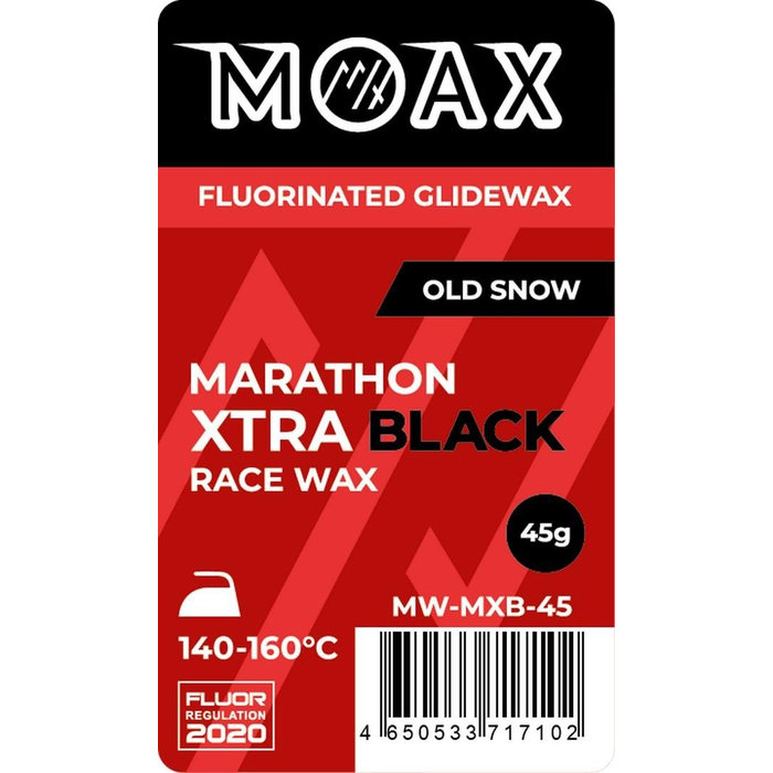 Парафин высокофтористый MOAX Marathon XTRA Black (универсальный) 45 г.