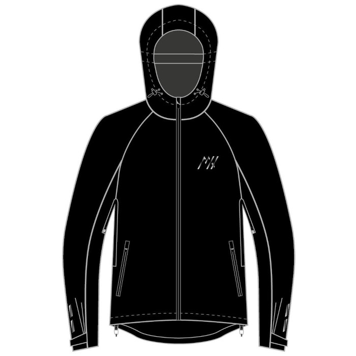 Куртка спортивная MOAX Ultra Rain Shell (черный)