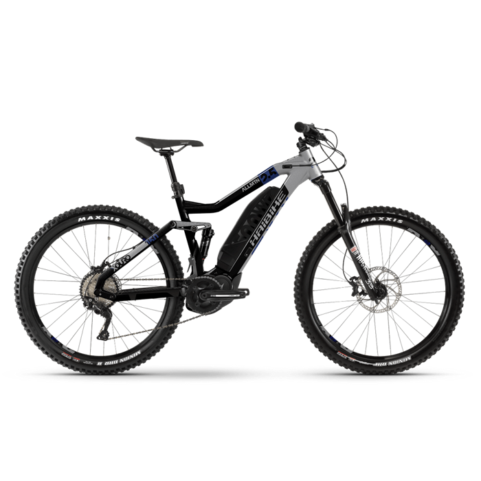 Электровелосипед HAIBIKE Xduro AllMtn 2.5 500Wh (черно/белый) (2021)