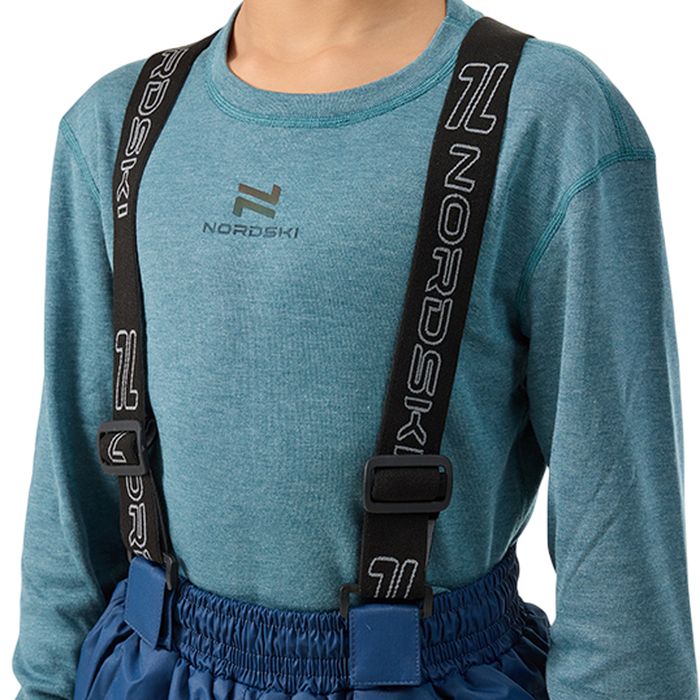 Брюки утепленные Jr. NORDSKI Active (синий)