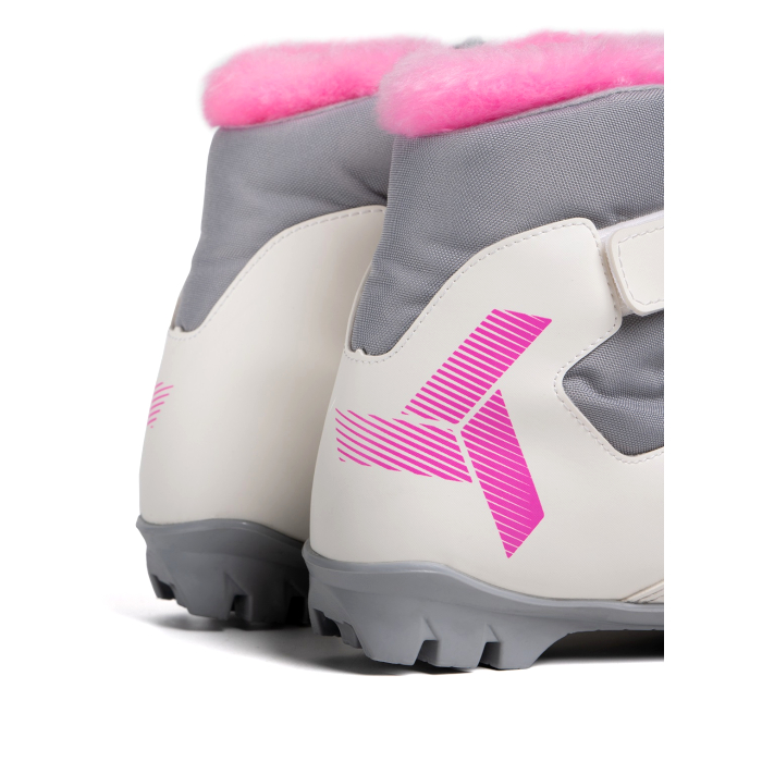 Лыжные ботинки SPINE NNN Snowway (165/2-20) (серый/розовый)