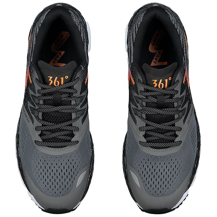 Кроссовки беговые 361° Nemesis (2E - Wide) (серый/черный)